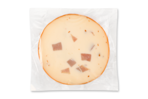 Сир плавлений Mlekpol копчений з шинкою 45%