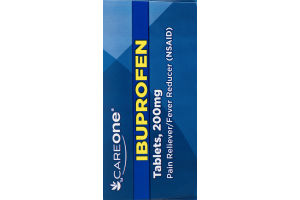 CareOne Ibuprofen Pain Reliever/Fever Reducer - 200 CT