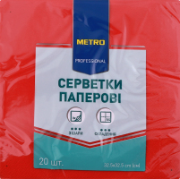 METRO PROF СЕРВ.33Х33 3Ш 20Л ЧЕРВОНА