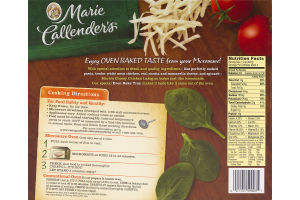Marie Callender's Comfort Bakes Family Size Cheesy Chicken Lasagna