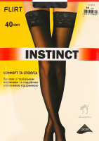 Панчохи жіночі Instinct Flirt 40den 3/4 nero