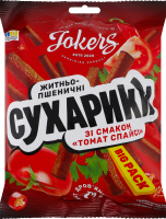Сухарики ржано-пшеничные Томат спайси Big pack Jokers м/у 100г