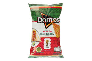 Чипси кукурудзяні зі смаком мексиканського буріто з яловичиною Doritos м/у 90г
