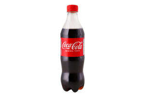 Напій безалкогольний сильногазований на ароматизаторах Original taste Coca-Cola п/пл 500мл
