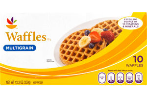 Ahold Waffles Multigrain - 10 CT