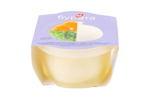 Сир 50% м'який підплавлений Бурата в розсолі Lel' ст 230г