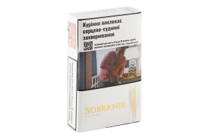 Сигареты с фильтром Sobranie Refine White 20шт
