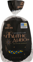 Хліб заварний на житній заквасці Житнє диво Перший хліб м/у 400г