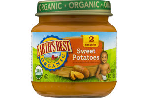 Earth's Best Organic Stage 2 Sweet Potatoes