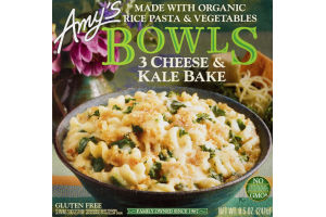 Amy's Bowls 3 Cheese & Kale Bake