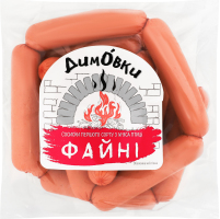 Сосиски из мяса птицы Хорошие Димовки 1с кг