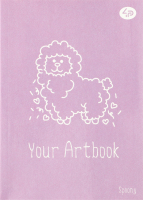 Блокнот Artbook Spoony Lama В6 40аркушів Profiplan