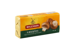 Сир плавлений Grybnyi скибковий 37% 70г Molendam
