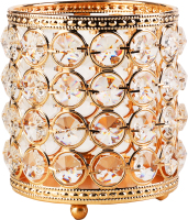 Підсвічник декоративний скло 10*9см