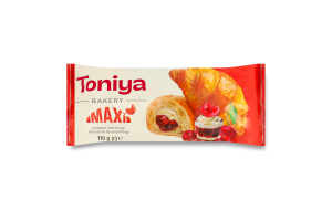 Круассан с наполнителями со вкусом вишни и ванили Maxi Toniya м/у 110г