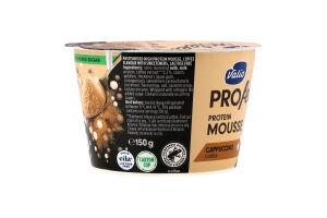 Мус протеїновий капучино безлактозний 150г стакан Valio PROfeel