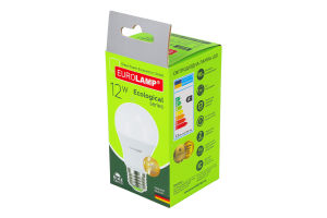 Лампа світлодіодна 12W E27 4000K Ecological Eurolamp 1шт