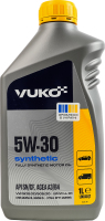 Масло моторное универсальное синтетическое 5W-30 Synthetic Vuko 1л