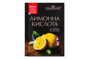Кислота лимонная пищевая Pripravka м/у 20г