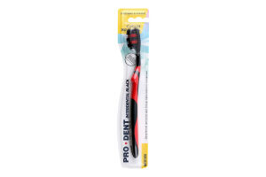 Щетка зубная средней жесткости Interdental black Pro Dent 1шт