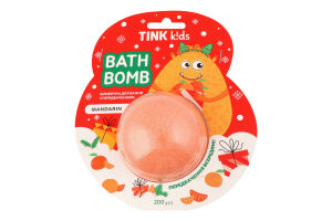 Бомбочка д/ванни Mandarin з передбаченням 200г Tink kids