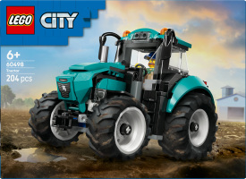 Конструктор для дітей від 6років №60498 Tractor City Lego 204ел