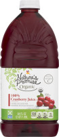 Nature's Promise Organic 100% Juice Cranberry
