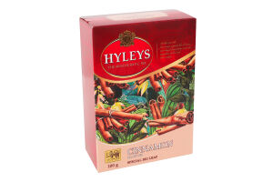 Чай черный цейлонский байховый цельнолистовой с добавлением растительного сырья Корица Hyleys к/у 100г