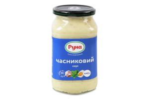 Соус майонезный Чесночный Руна с/б 440г