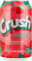 Напій Crush Strawberry б/алкогольний газований з/б
