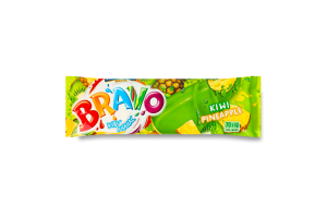 Морозиво 10% у соковому покритті Ківі-ананас Bravo Хладик м/у 70г