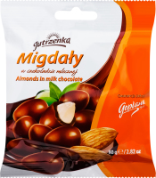 Миндаль в молочном шоколаде Jutrzenka м/у 80г