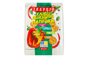 Мини-хлебцы пшеничные Паприка Trapeza м/у 90г