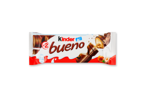 Вафли покрытые молочным шоколадом с молочно-ореховой начинкой Bueno Kinder м/у 2х21.5г