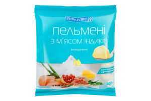 Пельмени замороженные с мясом индюков Геркулес м/у 400г