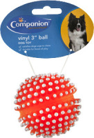 Companion Dog Toy Vinyl 3" Ball
