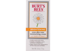 Burt's Bees Brightening Even Skin Tone Moisturizing Cream