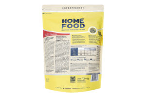 Корм д/собак Home Food 700 г качка індичка (мал. пород)