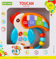 Игрушка для детей от 9мес музыкальная №8646 Тукан Baby Team 1шт