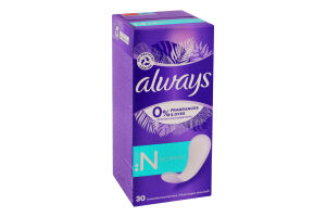 Прокладки щод Always 0% віддушок-барвників Normal