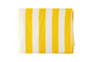 Полотенце махровое желтое 500г/м2 100х150см №13-0859 Global Linens MGHJ 1шт