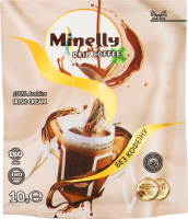 Кава Irish cream мелена смажена без кофеїну 10г в дріпах Minelly