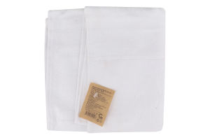 Рушник Міладо білий махровий велюр 40*70см 550г/м2 ГМ Текстайл