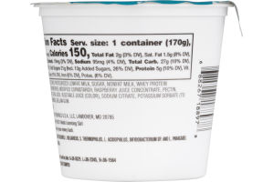 Ahold Lowfat Yogurt Raspberry