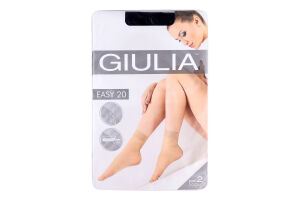 Шкарпетки жіночі Giulia Easy 20den 23-25 nero 2пари