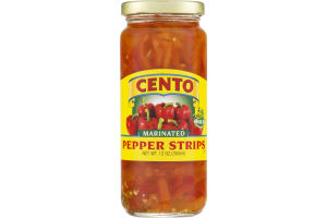 Cento Mild Pepper Strips Marinated
