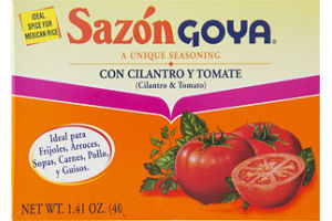 Goya Sazon Cilantro & Tomato Seasoning