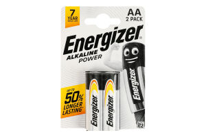 Батарейка АА 1.5V LR6 Alkaline Power Energizer 2шт