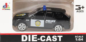 Автомодель для детей от 3лет №HW19086554 Полиция 1:64 Desong 1шт
