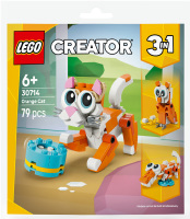 Конструктор для дітей від 6років №30714 Orange cat Creator Lego 79ел
